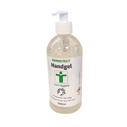 Dermotect Handgel Extra Hygiëne met pompje 500 ml