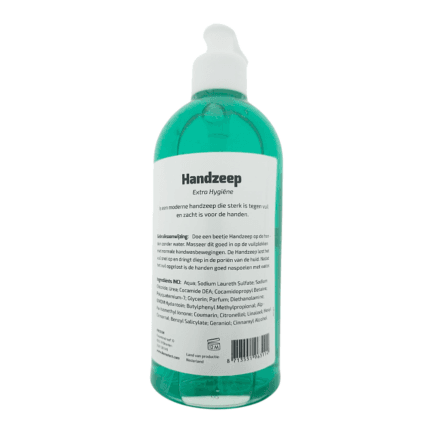 Dermotect Handzeep Extra Hygiëne 500 ml achteraanzicht