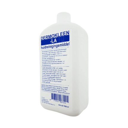 Dermokleen LA 1000ml zijaanzicht