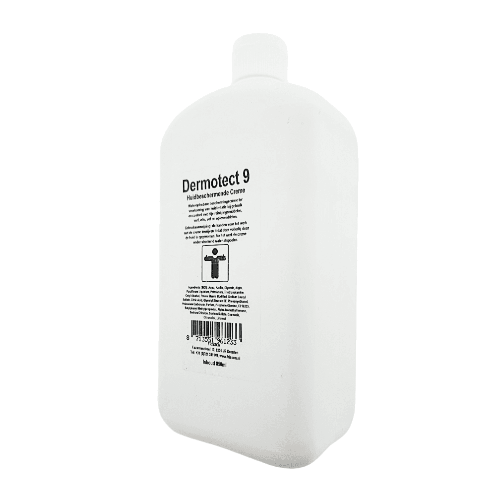 Dermotect 9 850ml zijaanzicht